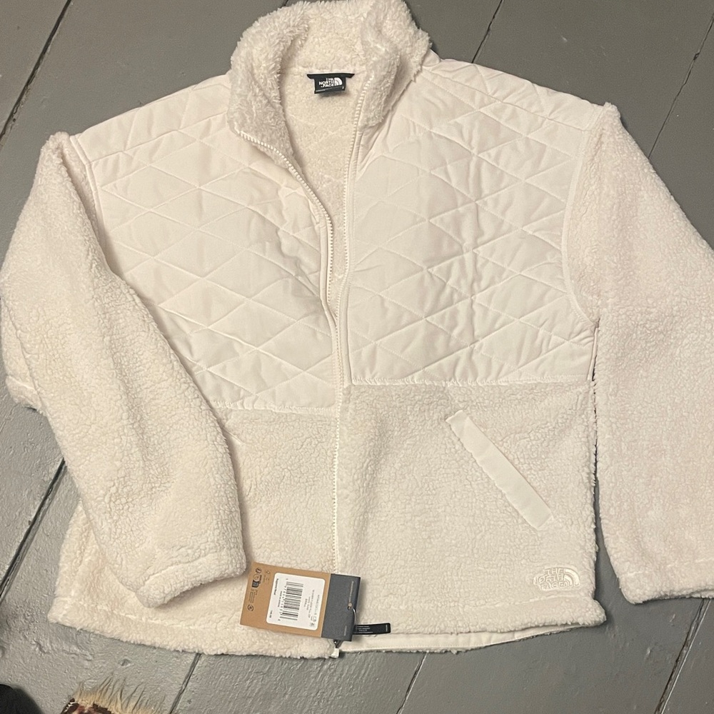 The North Face Cream Fleece Jacket